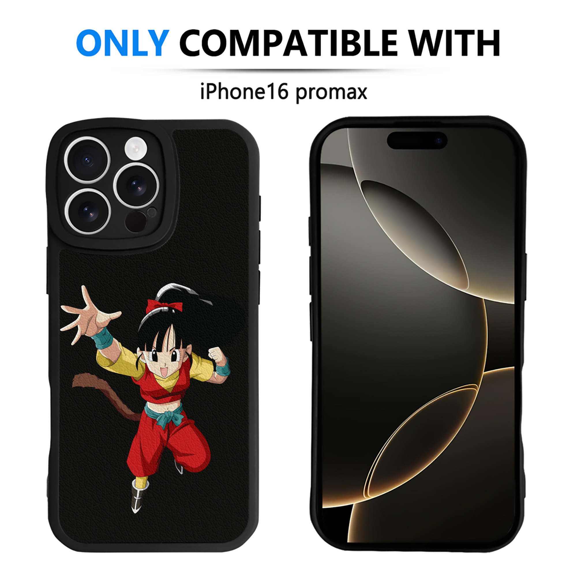 （画像用） ドラゴンボール パン DRAGON BALL Pan 【iPhone 16シリーズ対応】シリコンスマホケース（レザー調） 材質：シリコン